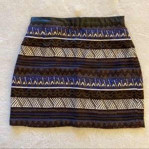 H&M Skirt with woven design, Size 10